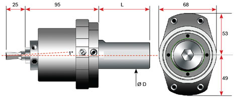 rotary broaching holder diagram