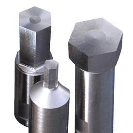 rotary broaching tools for hexagonal socket broaching